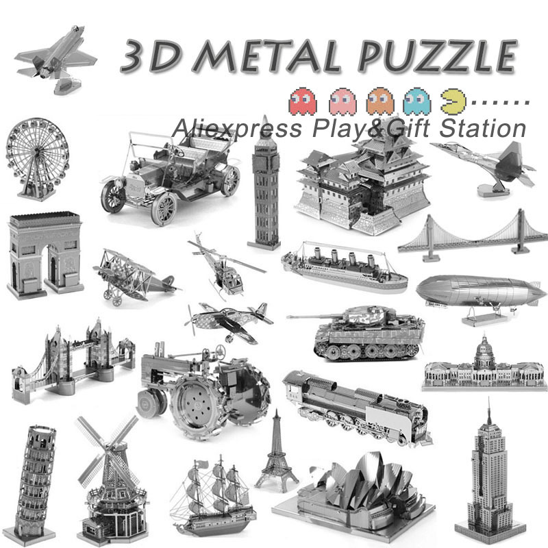 3d metal puzzles