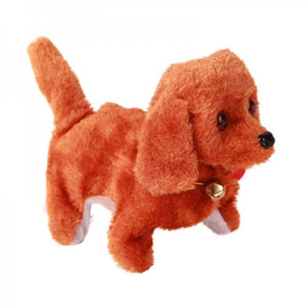 toy dog walking barking