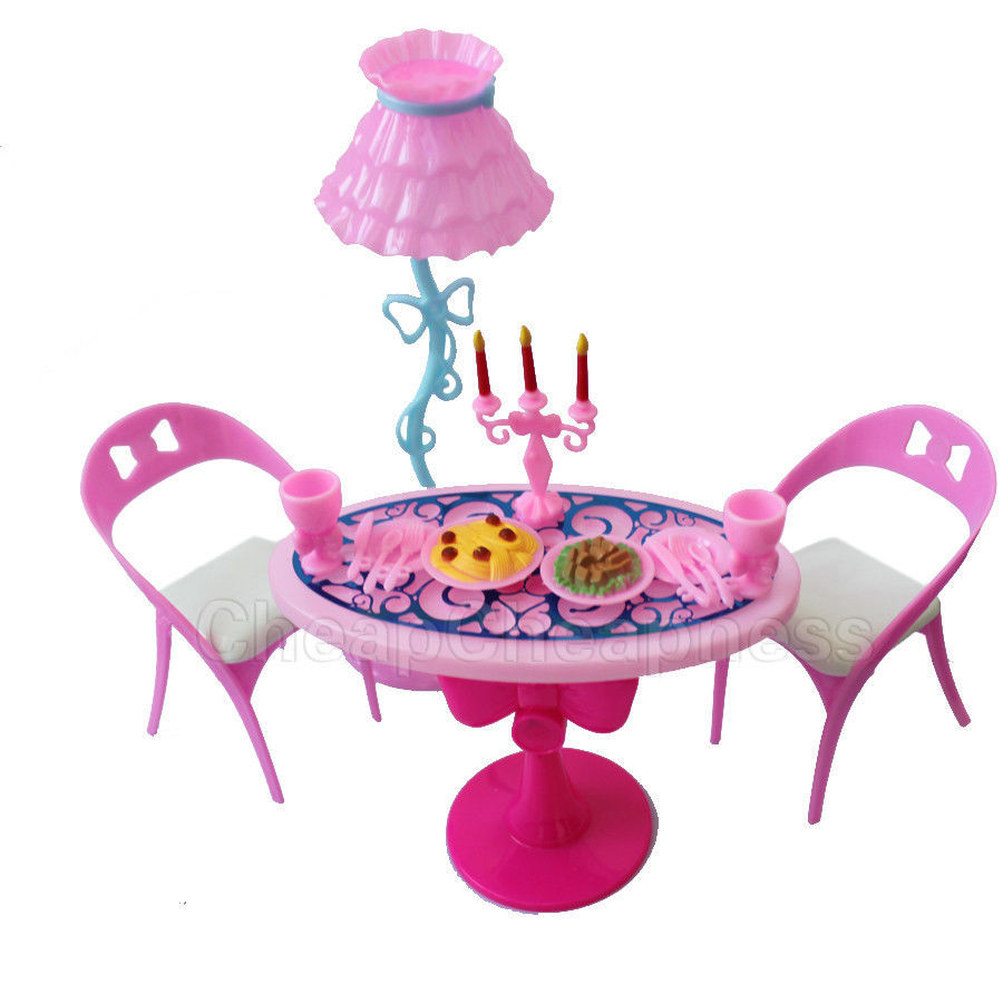 barbie dining set